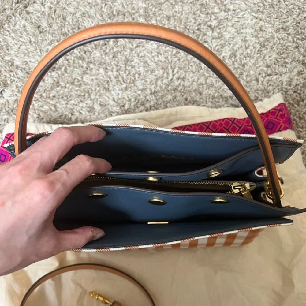 Tory Burch LEE RADZIWILL SMALL DOUBLE BAG